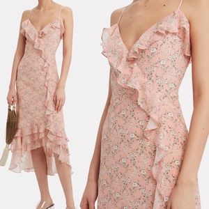 INTERMIX Niki Floral Wrap Dress